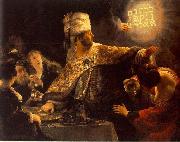 REMBRANDT Harmenszoon van Rijn Belshassar Feast, china oil painting artist